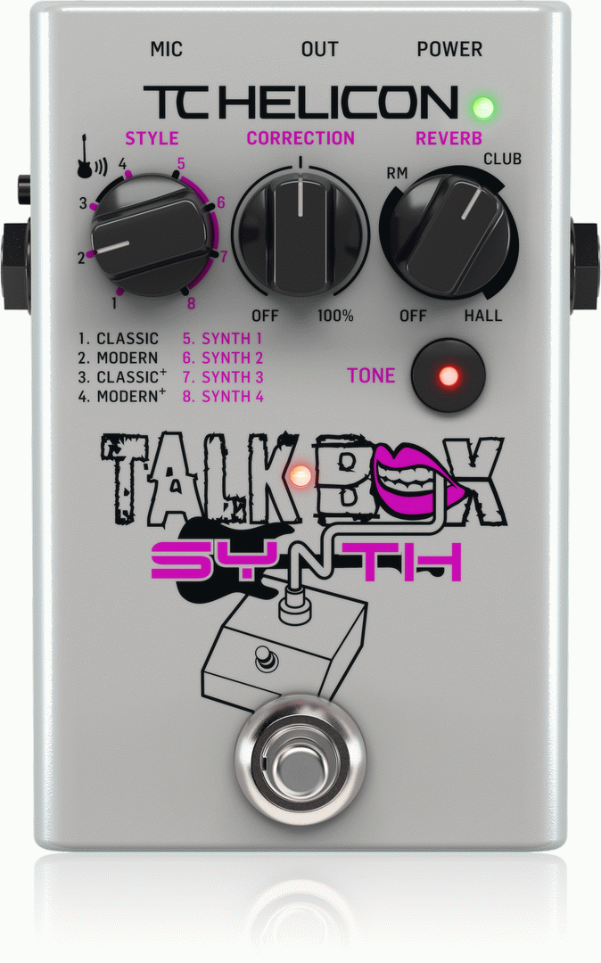 TC Helicon Talkbox Synth Pedal