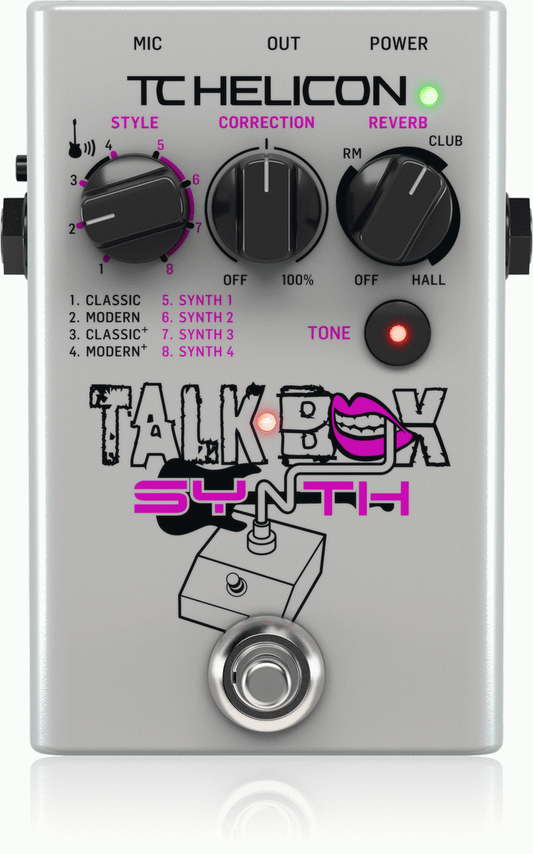 TC Helicon Talkbox Synth Pedal