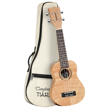 Tanglewood TWT5 Tiare Soprano Ukulele - Flame Mahogany