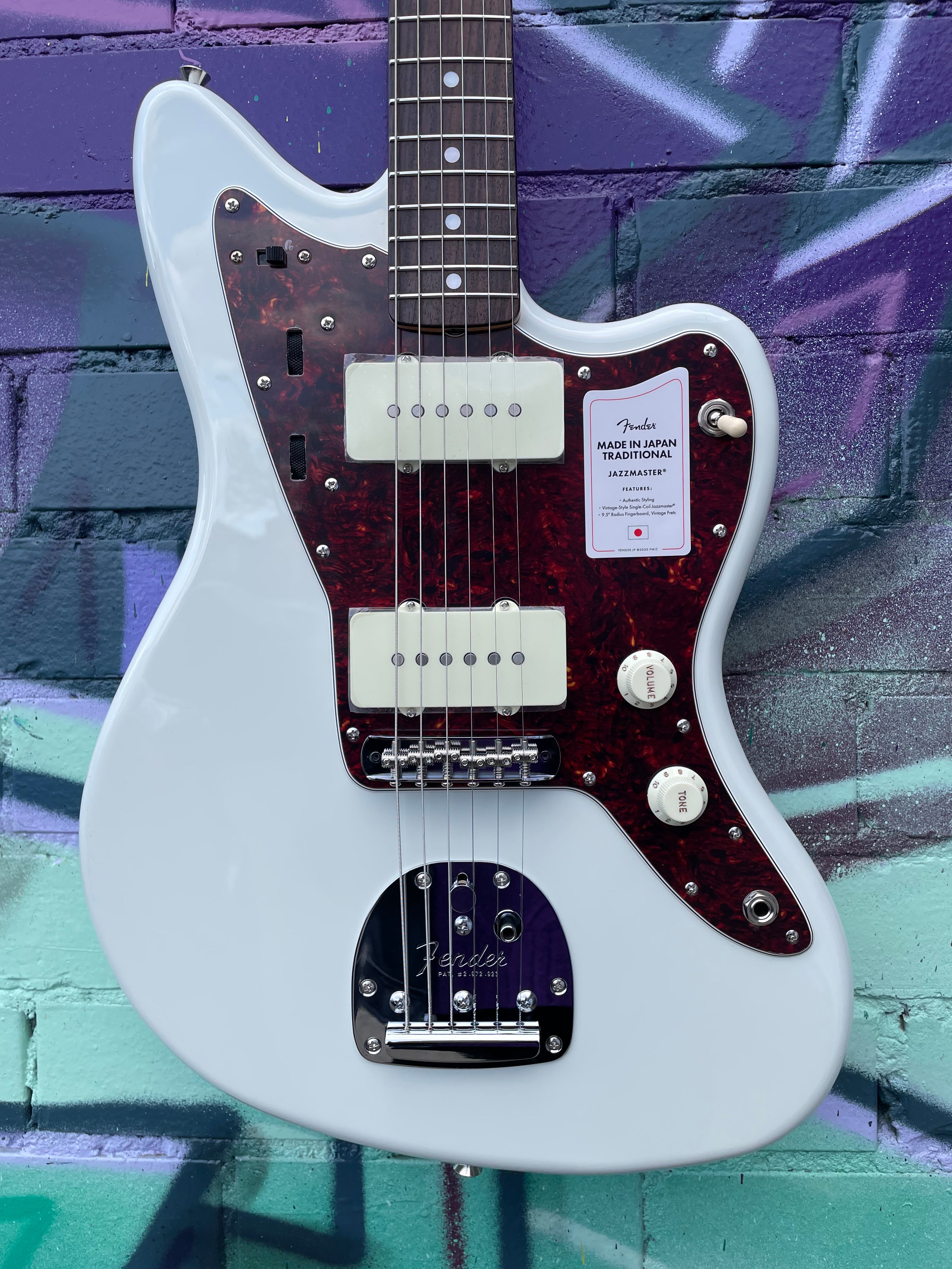 Fender Made in Japan Traditional 60s Jazzmaster- Olympic White