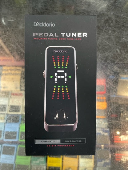 d'addario chromatic pedal tuner D'Addario Chromatic Pedal Tuner – Guitar Paradise