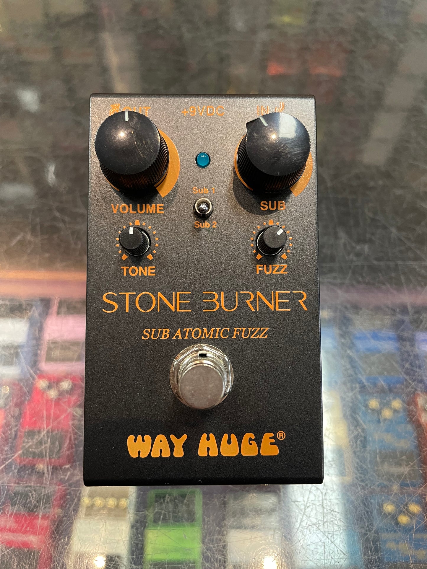 Way Huge Smalls Stone Burner Sub Atomic Fuzz Pedal