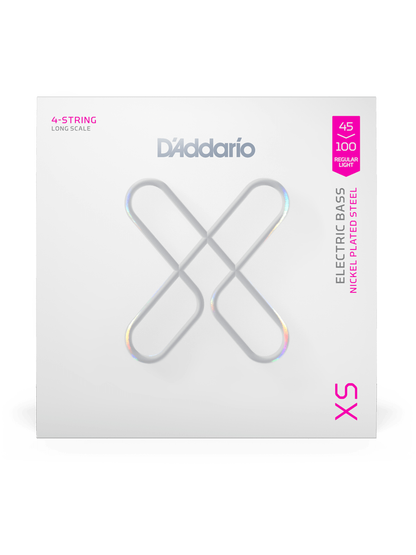 D'Addario XS Regular Light Long Scale Coated Bass Strings 45-100