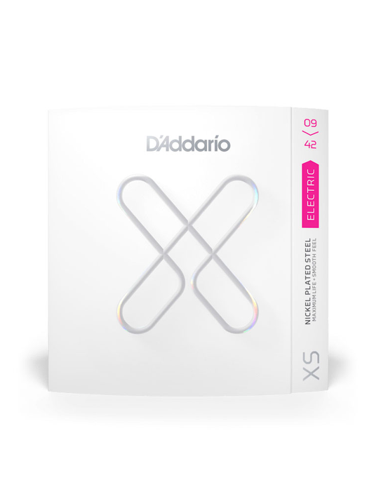 D'Addario XS Nickel XSE0942 Super Light 9-42 Coated 6-String Electric Guitar Strings