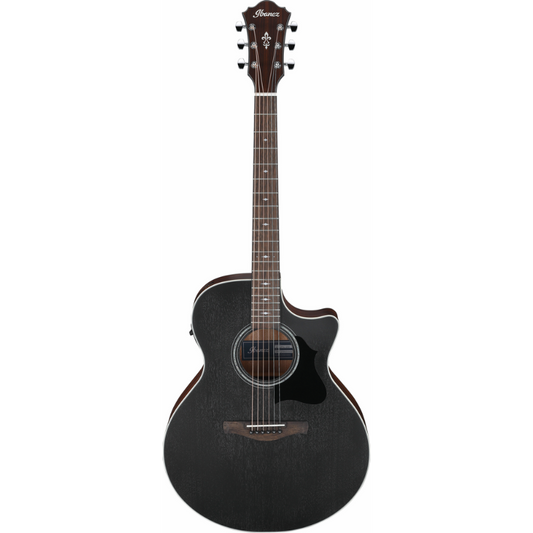 Ibanez AE140WKH Electro Acoustic Guitar Weathered Black