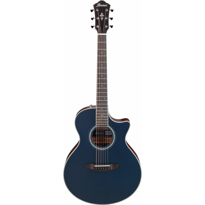 Ibanez AE200JRDBF Electro Acoustic Guitar Dark Tide Blue Flat