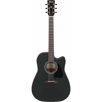 Ibanez AW247CEWKH Electro Acoustic Guitar Weathered Black