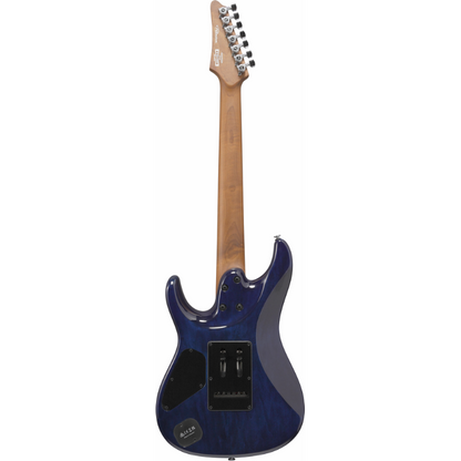 Ibanez AZ427P2QMTUB 7 String Electric Guitar Twilight Blue Burst