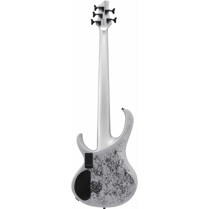 Ibanez BTB25TH5SLM 5 String Electric Bass Guitar Silver Blizzard Matte