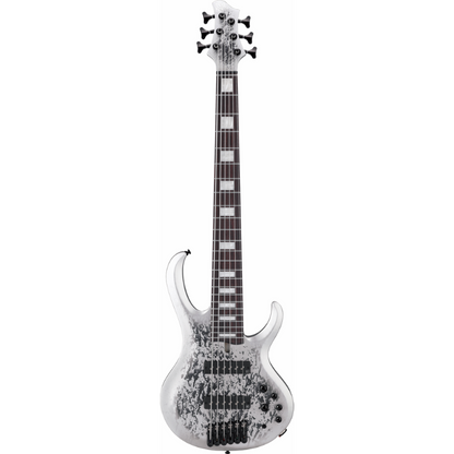 Ibanez BTB25TH6SLM 6 String Electric Bass Guitar Silver Blizzard Matte