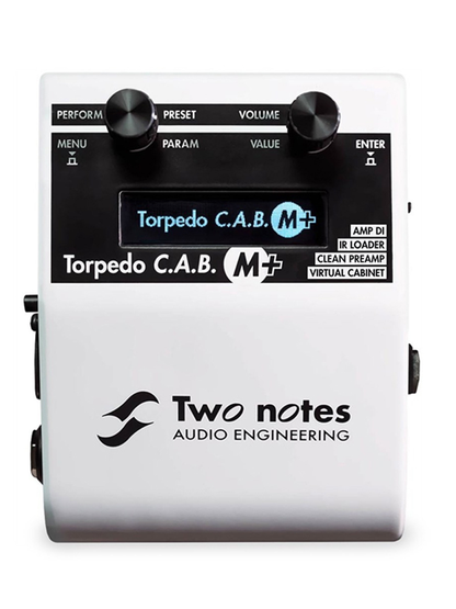 Two Notes C.A.B. M+ Amp DI IR Loader & Virtual Cabinet