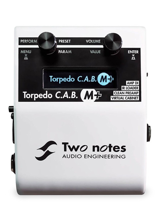 Two Notes C.A.B. M+ Amp DI IR Loader & Virtual Cabinet
