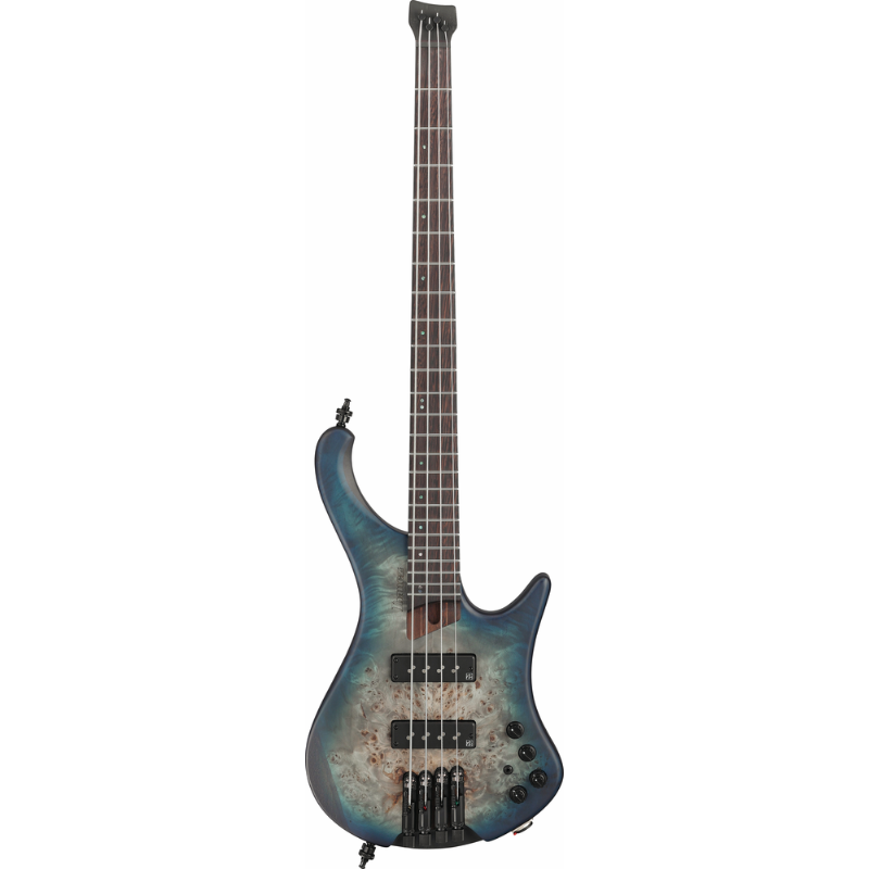 Ibanez EHB1500CTF Electric Bass Guitar - Cosmic Blue Starburst Flat