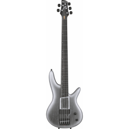 Ibanez GWB25THSWF 5 String Electric Bass Guitar Silver Wave Burst Flat