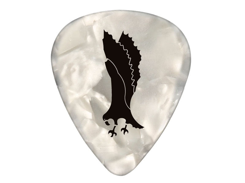 PRS White Celluloid Pearloid Picks 12-Pack