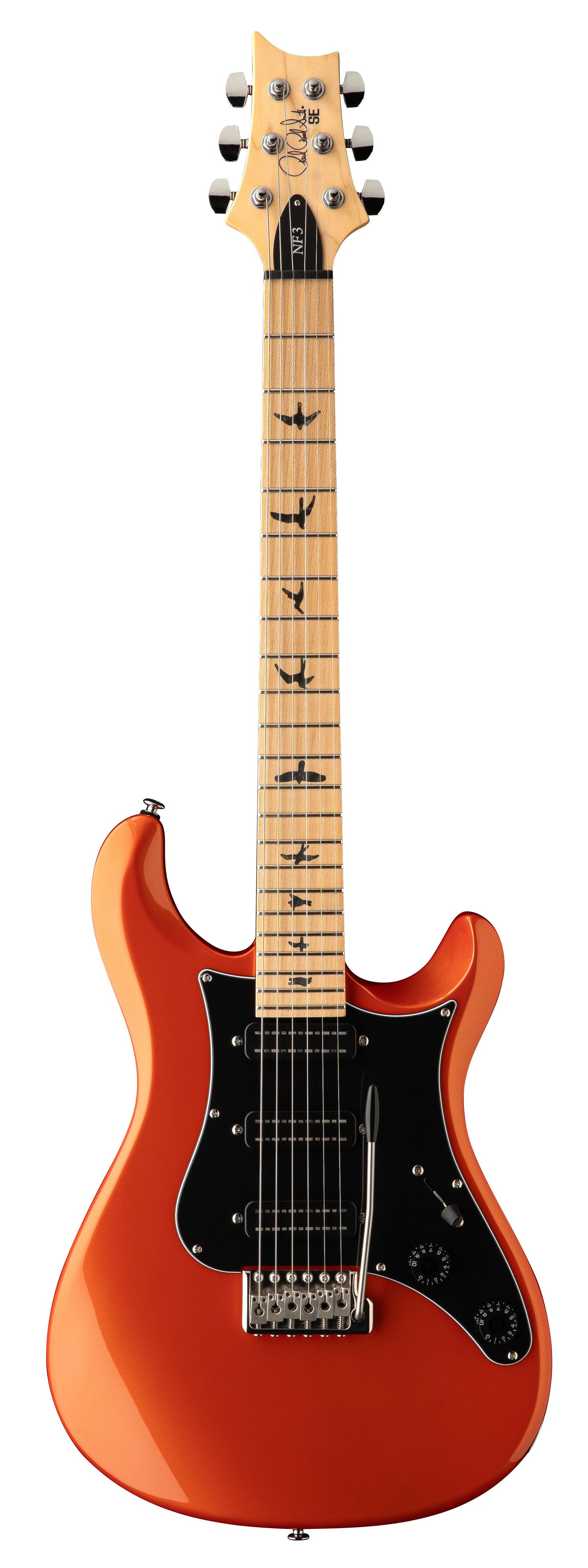 PRS SE NF3 Maple Electric Guitar - Metallic Orange