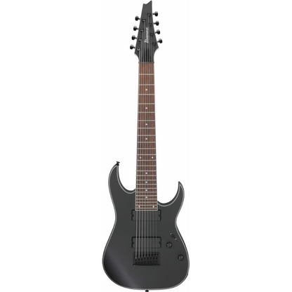 Ibanez RG8EXBKF 8 String Electric Guitar Black Flat