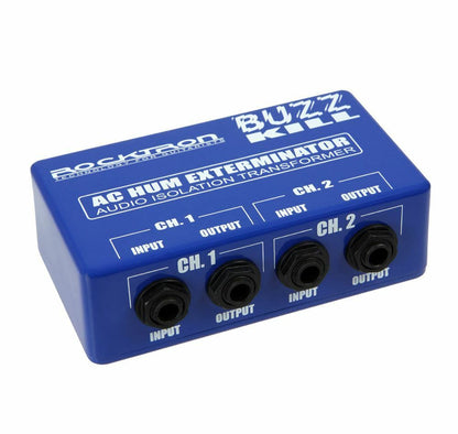 Rocktron Buzz Kill AC Hum Exterminator Audio Isolation Transformer