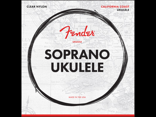 Fender Soprano Ukulele Strings, Set of Four