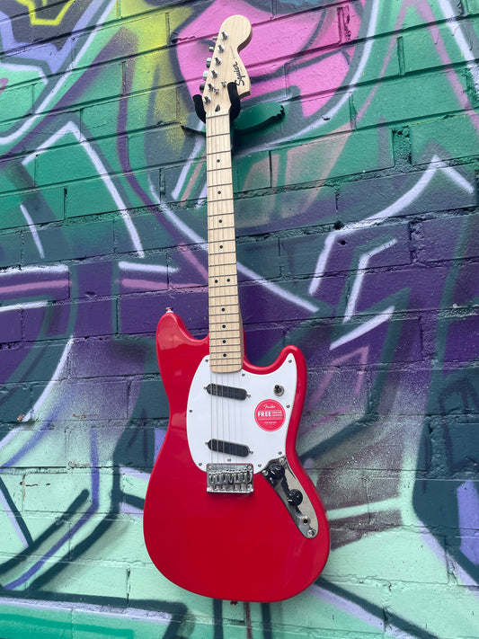 Squier Sonic Mustang Electric Guitar - Torino Red