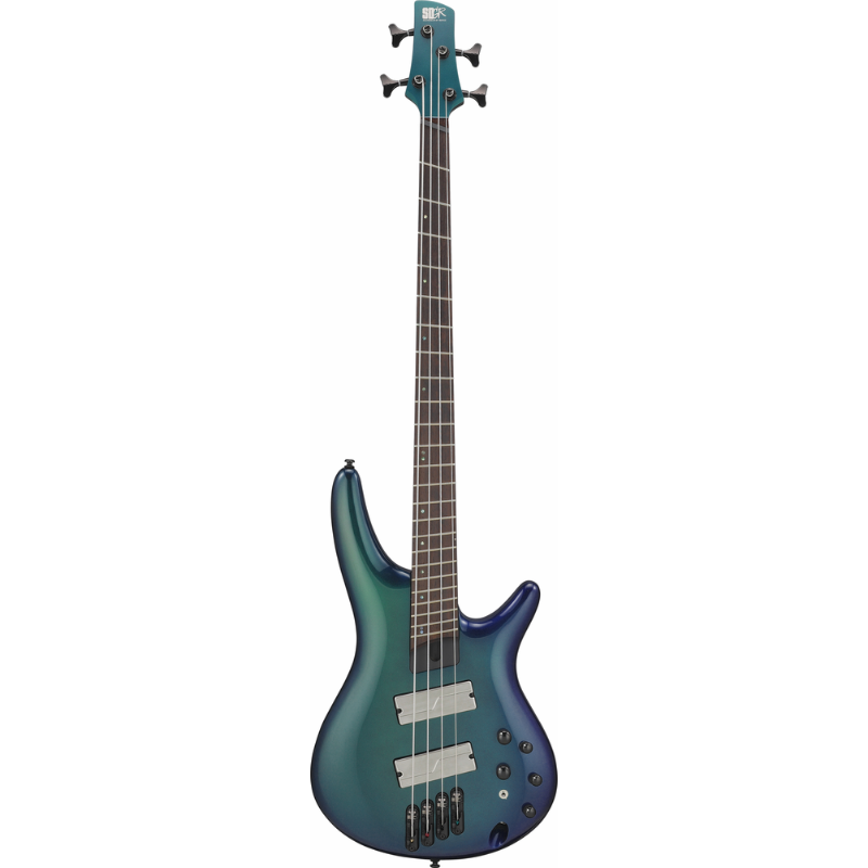 Ibanez SRMS720BCM 4 String Electric Bass Guitar Blue Chameleon