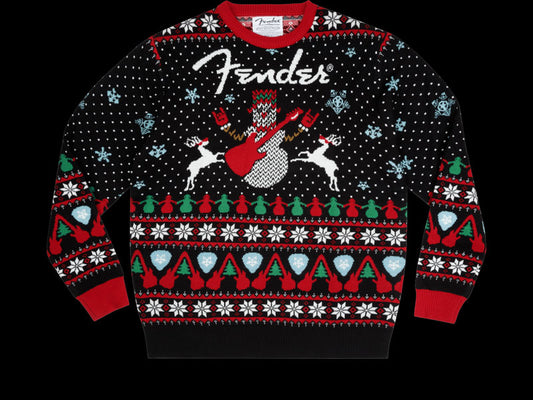 Fender Ugly Christmas Sweater, Black