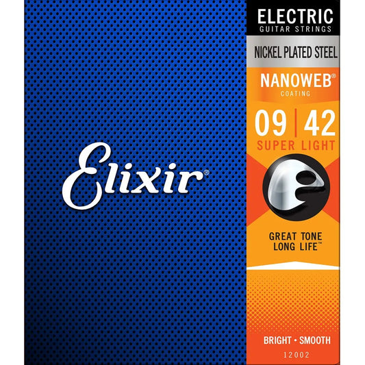 Elixir Nanoweb Electric Super Light 9-42