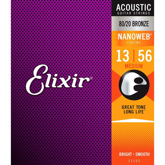 Elixir 80/20 Nanoweb Medium 13-56