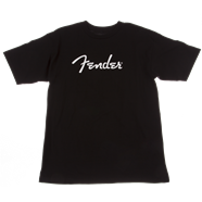 Fender Spaghetti Logo T-Shirt - Black