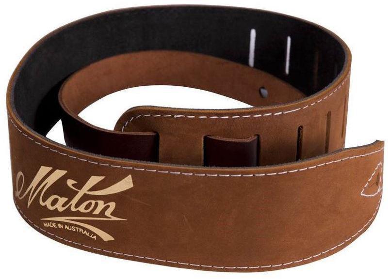 Maton Brown Leather Strap