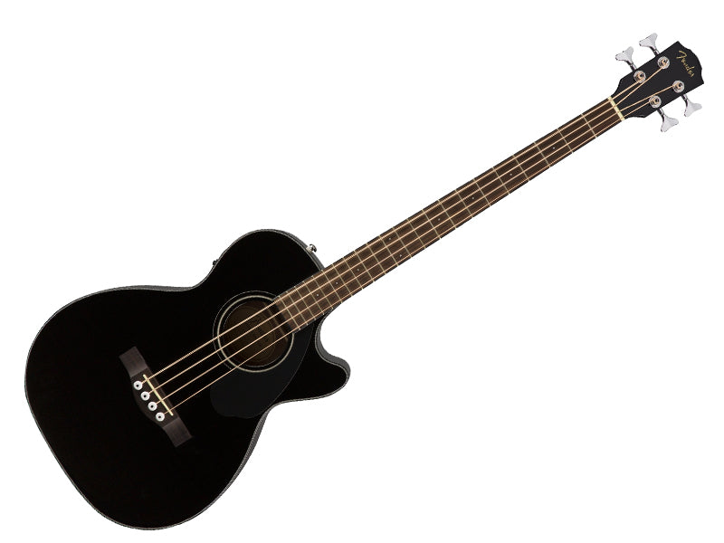 Fender CB-60SCE Acoustic Electric Bass - Black