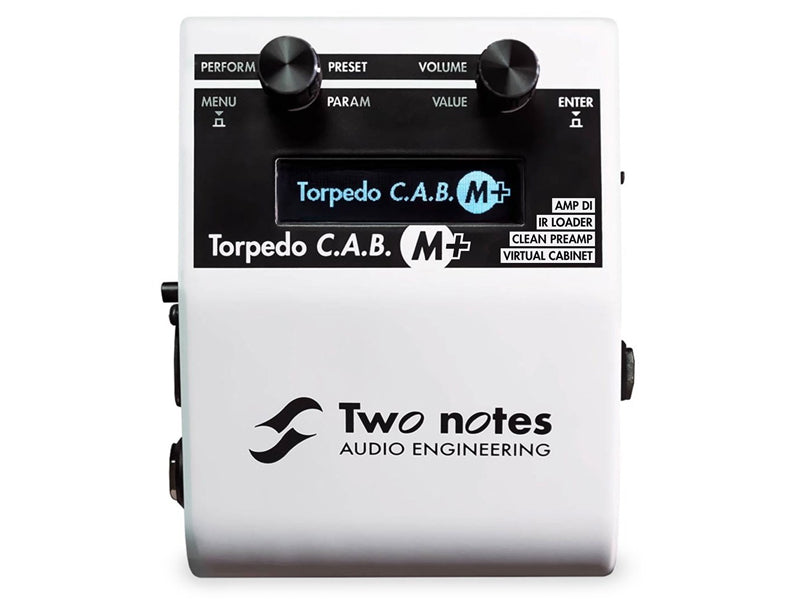 Two Notes C.A.B. M+ Amp DI IR Loader & Virtual Cabinet