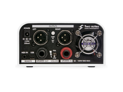 Two Notes Torpedo Captor X Reactive Load Box, Virtual Cab Attenuator & IR Loader (8 ohm)