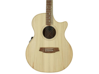 Cole Clark AN2EC-BB Acoustic Electric Guitar, She Oak FB - Bunya / Blackwood