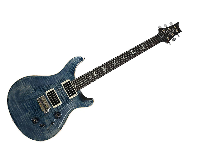 PRS USA Custom 24-08 Pattern Thin  Neck-Electric Guitar-  Faded Whale Blue