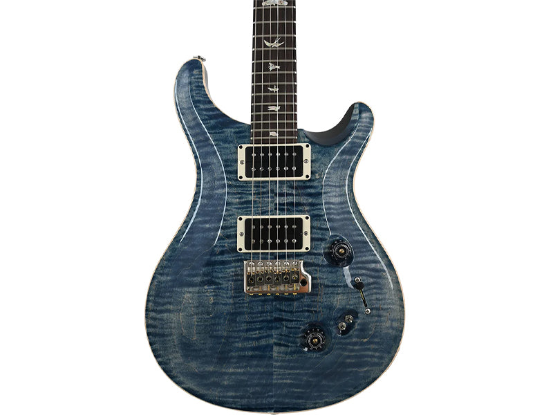PRS USA Custom 24-08 Pattern Thin  Neck-Electric Guitar-  Faded Whale Blue