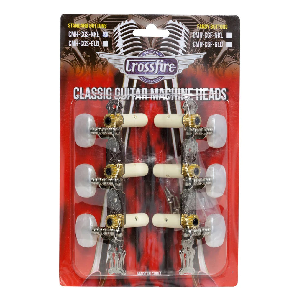 Crossfire Classical Machine Heads Nickel