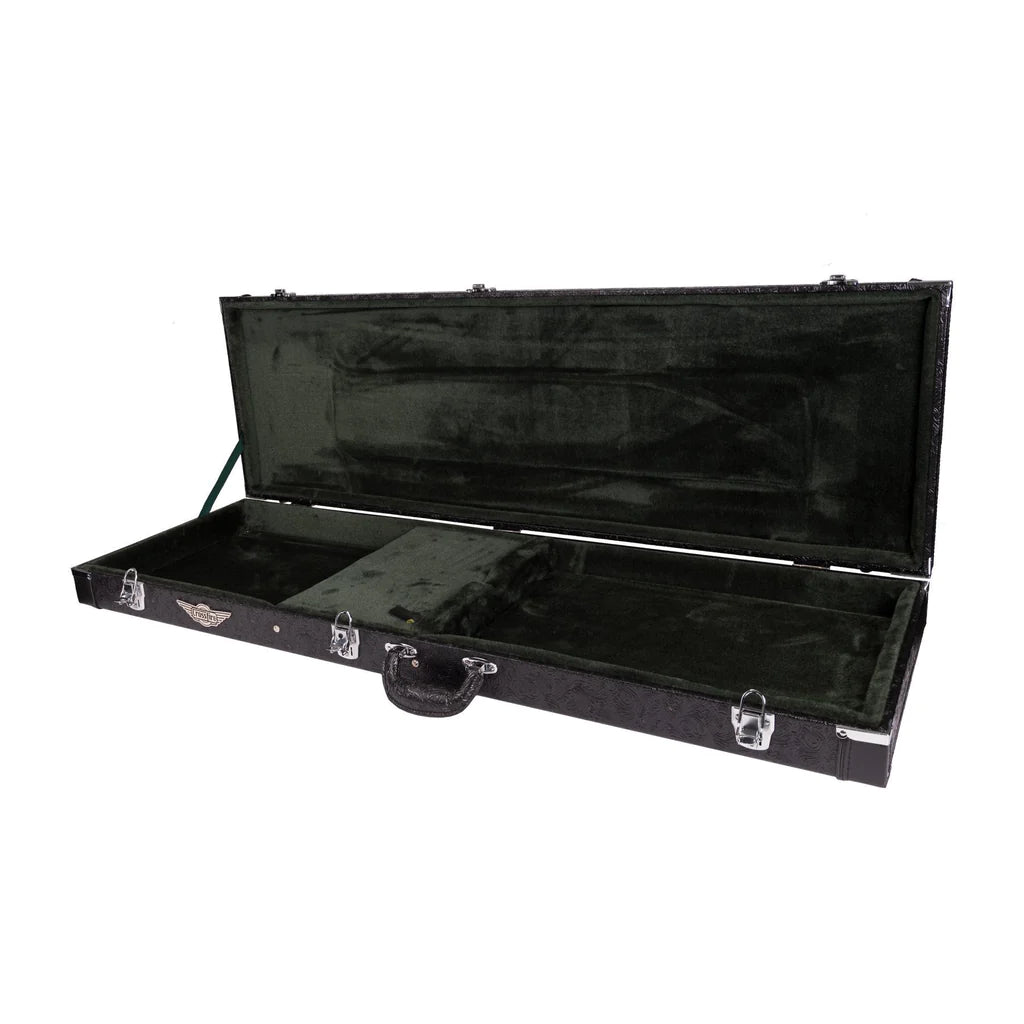 Crossfire Deluxe Rectangular Bass Case – Guitar Paradise