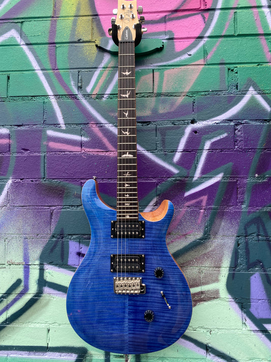 PRS SE Custom 24, Electric Guitar - Faded Blue