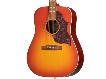 Epiphone Hummingbird Studio Acoustic Electric Guitar - Faded Cherry Burst