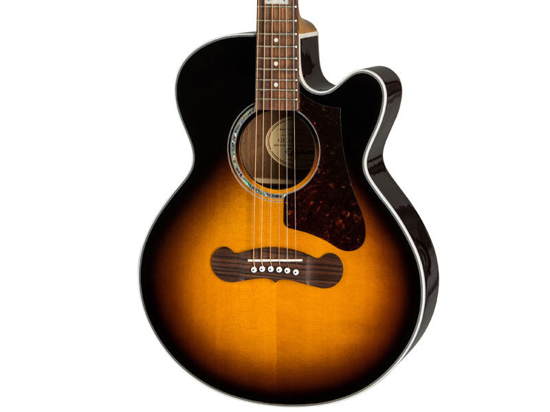 Epiphone J-200EC Studio Parlor Acoustic Electric - Vintage Sunburst