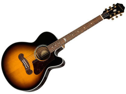 Epiphone J-200EC Studio Parlor Acoustic Electric - Vintage Sunburst