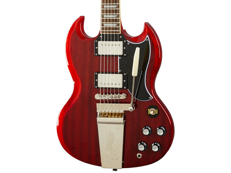 Epiphone SG Standard 60s Maestro Vibrola Electric Guitar- Vintage Cherry
