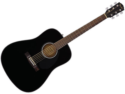 Fender CD-60S Dreadnought, Walnut FB - Black