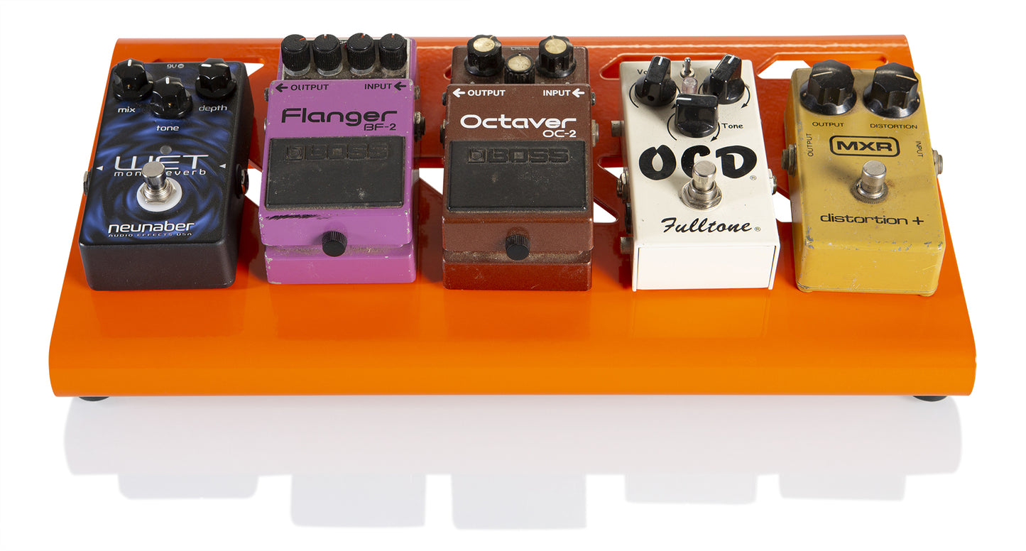 Gator GPB-LAK-OR Orangexbak Aluminium Pedal Board w/Bag