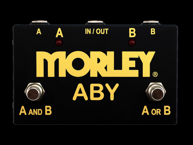 Morley Gold series ABY- Selector / Combiner Switch Pedal