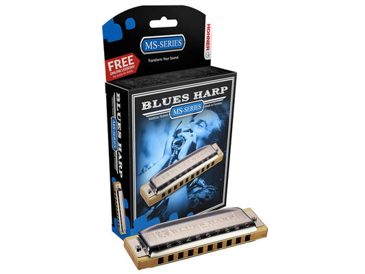 Hohner MS Series Blues Harp Diatonic - Key of Ab