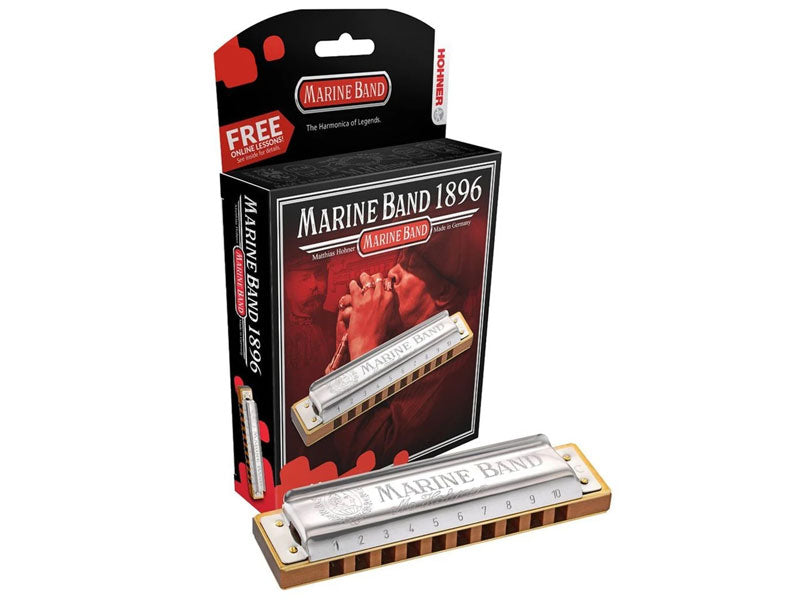 Hohner Marine Band 1896 Diatonic - Key of Ab