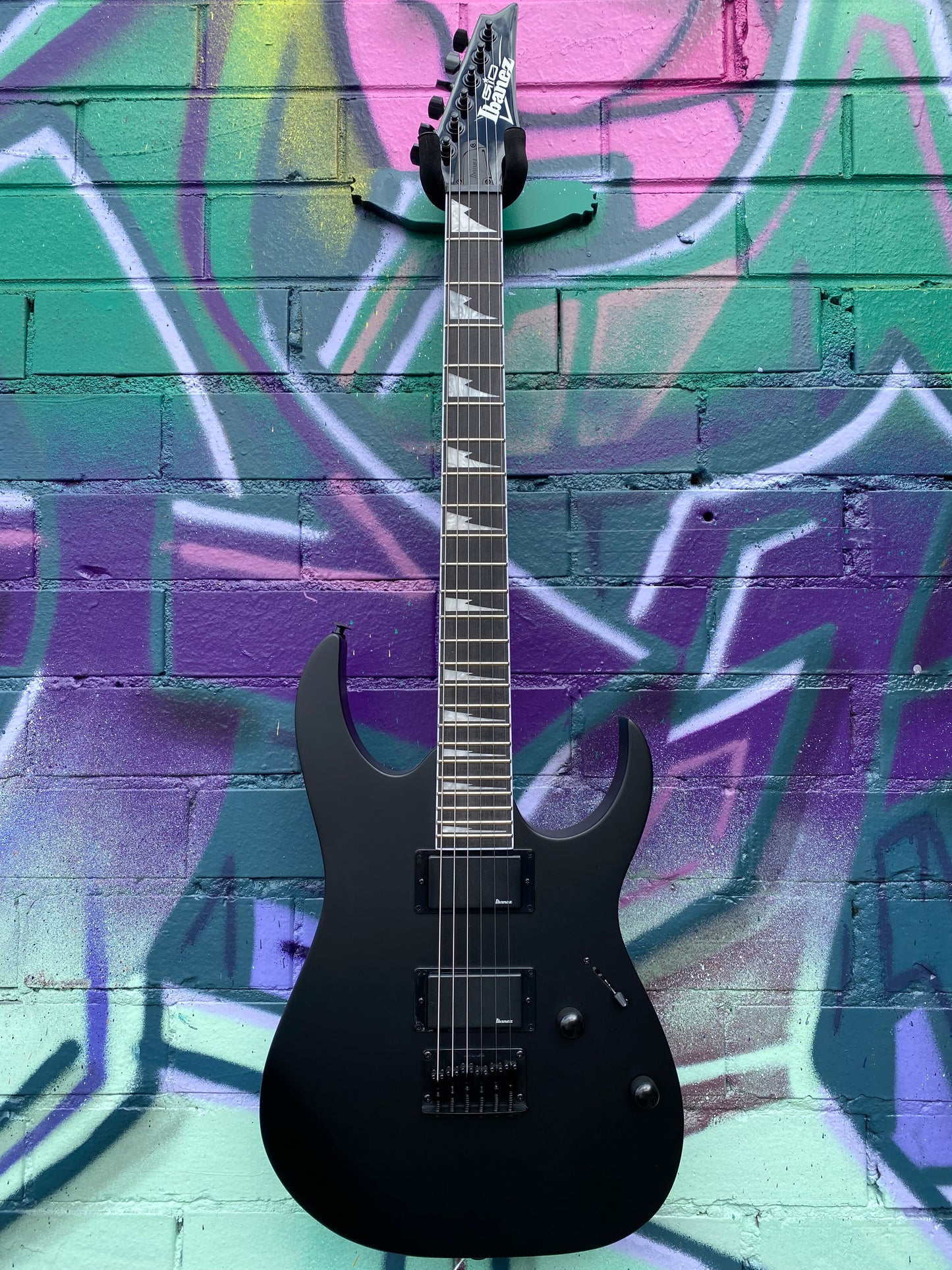 Ibanez RG Gio RG121DX BKF Electric Guitar - Black Flat