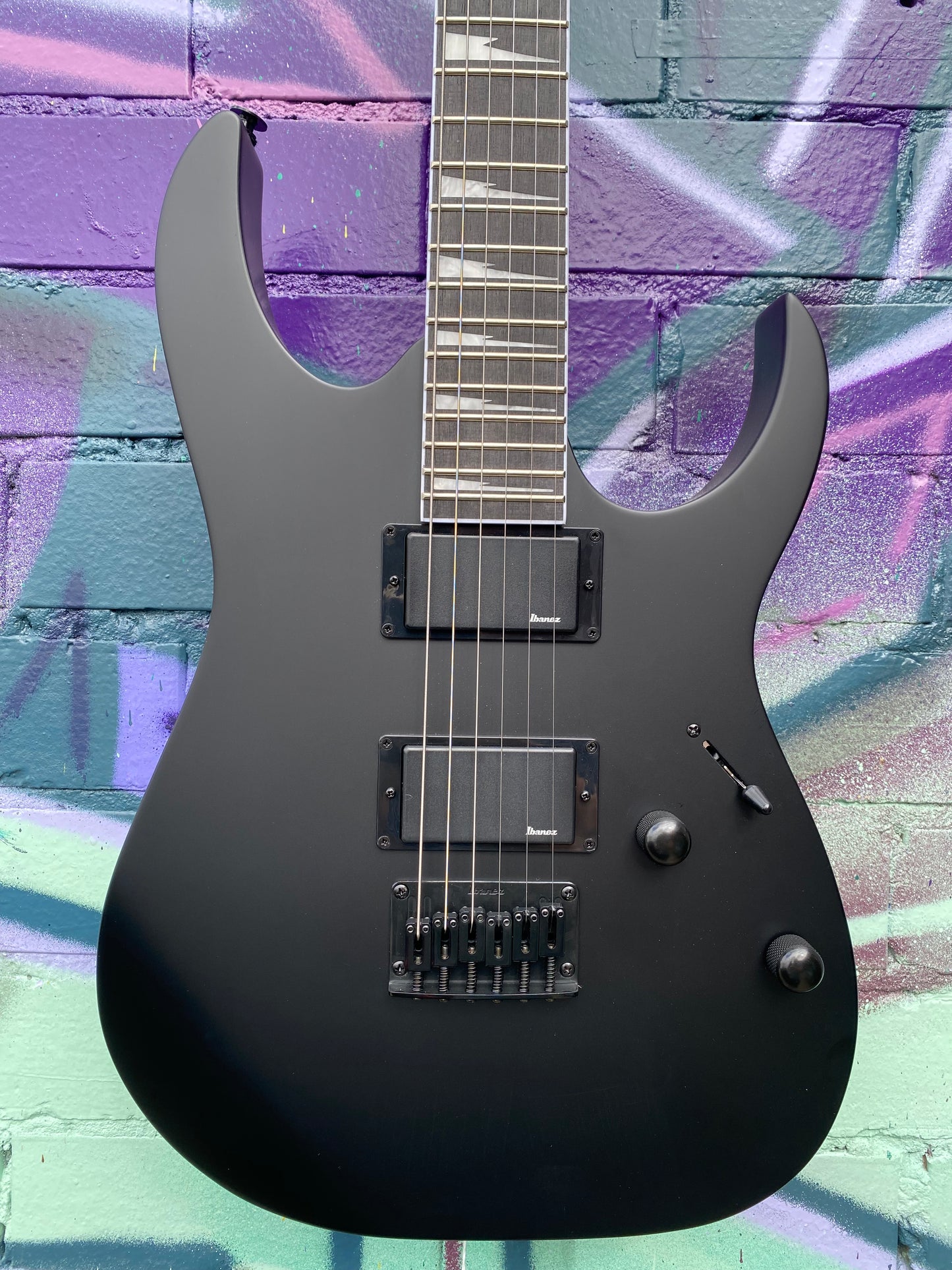 Ibanez RG Gio RG121DX BKF Electric Guitar - Black Flat